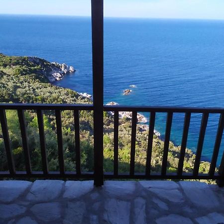 Triple Studio Room With The Most Beatifull View In Mylopotamos Tsagarada Zewnętrze zdjęcie