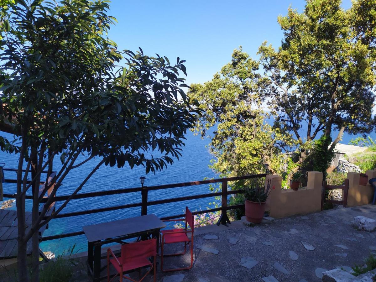 Triple Studio Room With The Most Beatifull View In Mylopotamos Tsagarada Zewnętrze zdjęcie