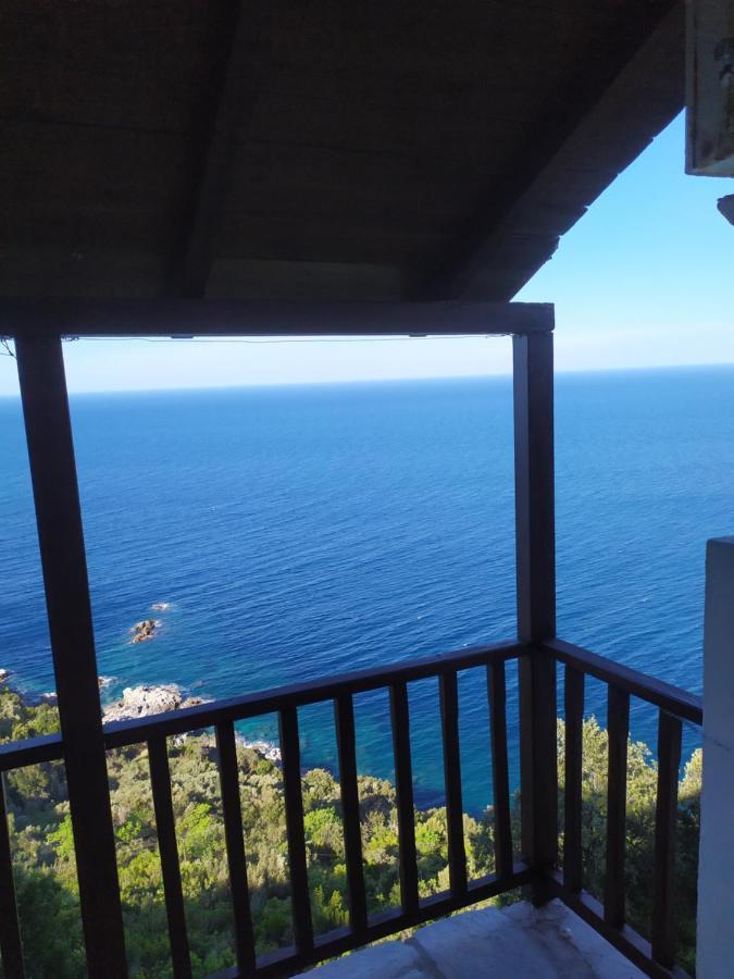 Triple Studio Room With The Most Beatifull View In Mylopotamos Tsagarada Zewnętrze zdjęcie